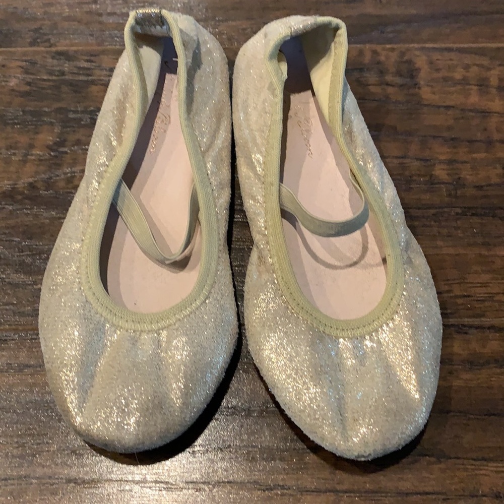 💥3for$10 Gold Shimmer Ballet Flats